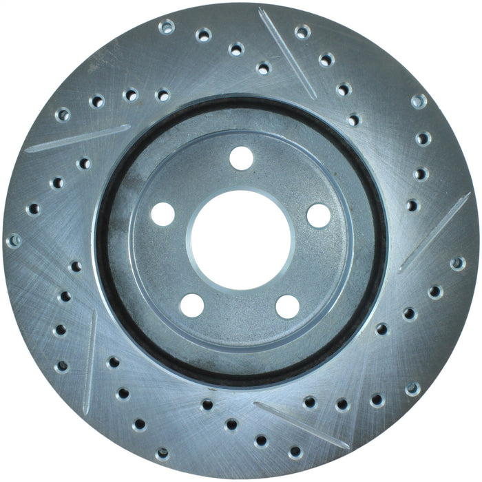 StopTech 227.63053R StopTech Select Sport Drilled and Slotted Brake Rotor; Front Right - Truck Part Superstore