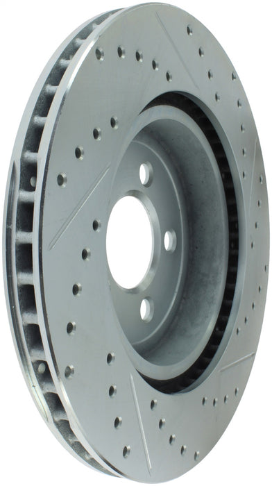 StopTech 227.63061R StopTech Select Sport Drilled and Slotted Brake Rotor; Front Right - Truck Part Superstore