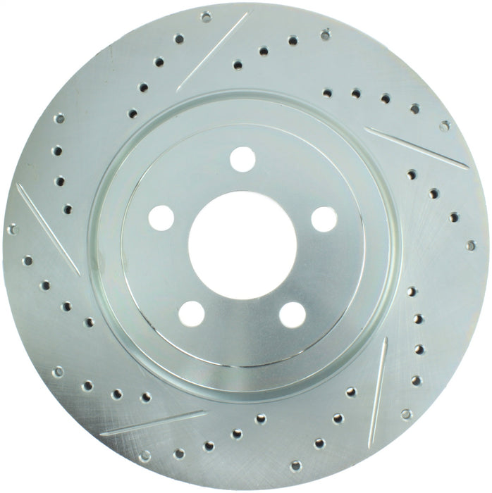 StopTech 227.63061R StopTech Select Sport Drilled and Slotted Brake Rotor; Front Right - Truck Part Superstore