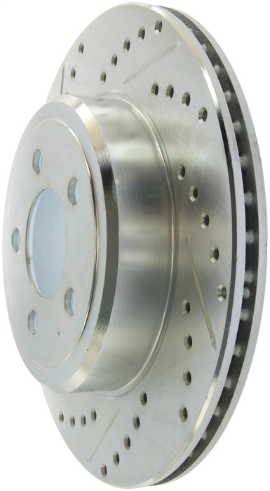 StopTech 227.63062R StopTech Select Sport Drilled and Slotted Brake Rotor; Rear Right - Truck Part Superstore