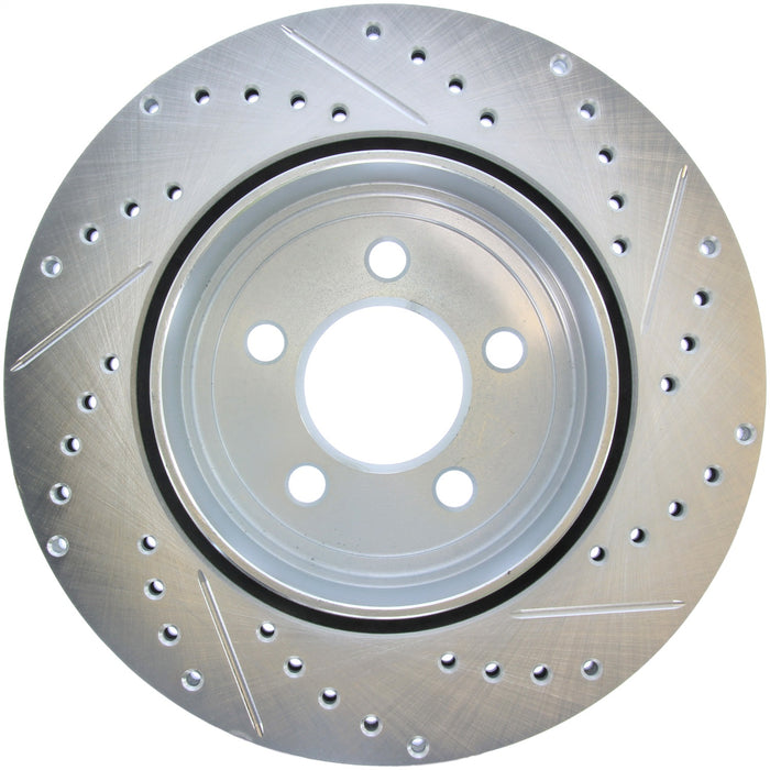 StopTech 227.63062R StopTech Select Sport Drilled and Slotted Brake Rotor; Rear Right - Truck Part Superstore