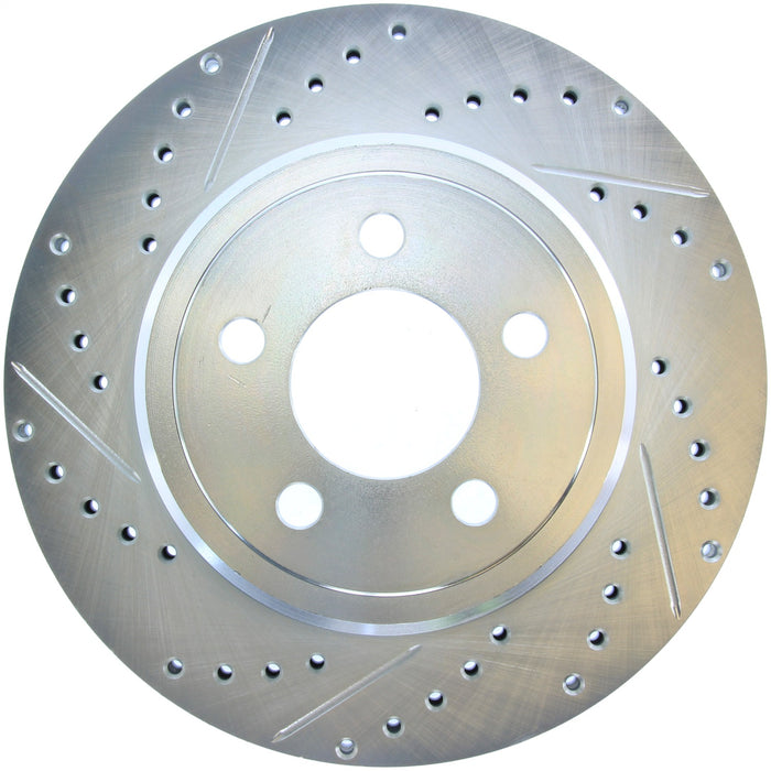 StopTech 227.63062R StopTech Select Sport Drilled and Slotted Brake Rotor; Rear Right - Truck Part Superstore