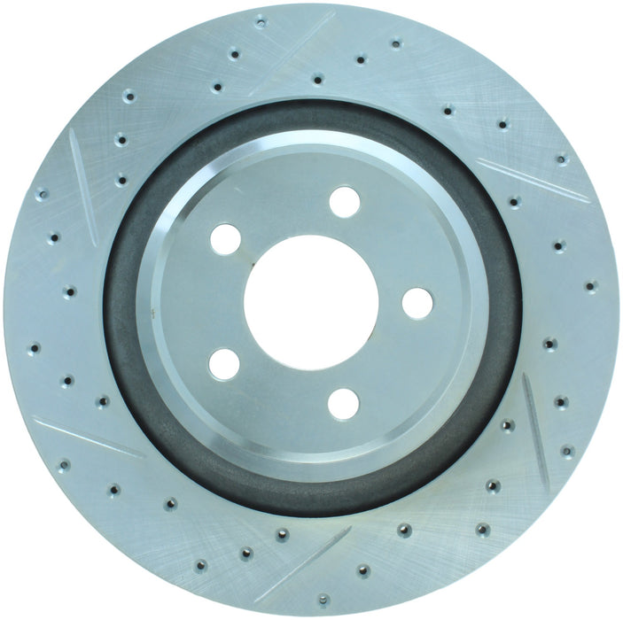 StopTech 227.63064R StopTech Select Sport Drilled and Slotted Brake Rotor; Rear Right - Truck Part Superstore