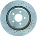 StopTech 227.63064R StopTech Select Sport Drilled and Slotted Brake Rotor; Rear Right - Truck Part Superstore