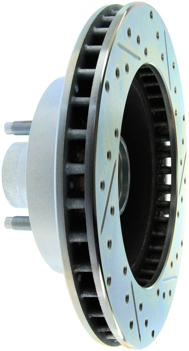 StopTech 227.65001R StopTech Select Sport Drilled and Slotted Brake Rotor; Front Right - Truck Part Superstore