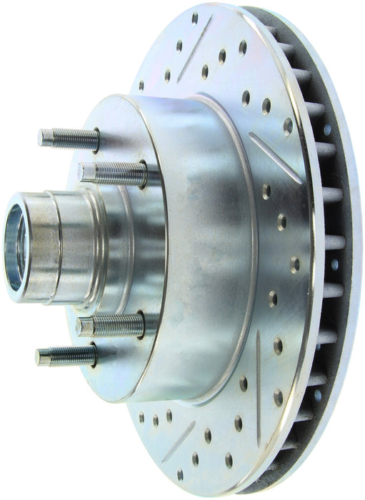 StopTech 227.65001R StopTech Select Sport Drilled and Slotted Brake Rotor; Front Right - Truck Part Superstore