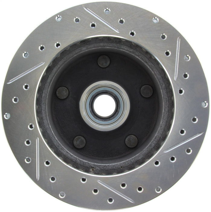 StopTech 227.65001R StopTech Select Sport Drilled and Slotted Brake Rotor; Front Right - Truck Part Superstore