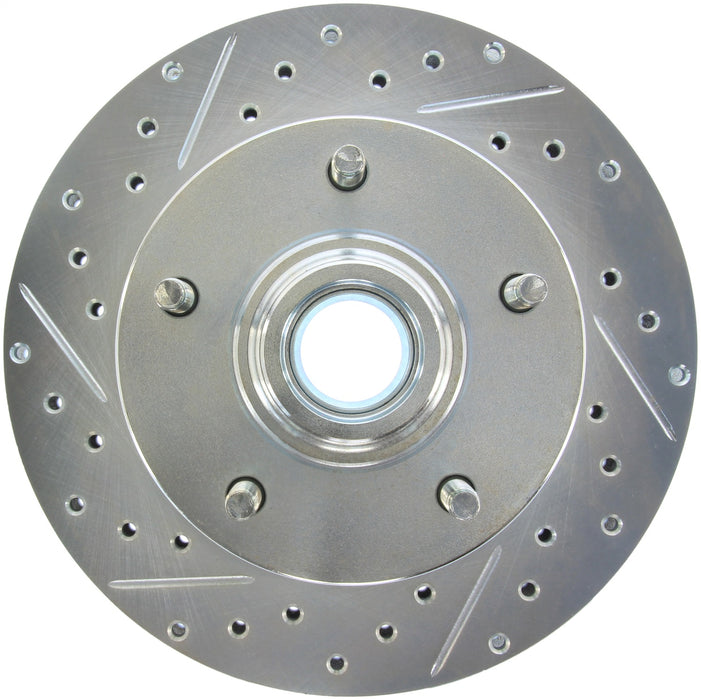 StopTech 227.65001R StopTech Select Sport Drilled and Slotted Brake Rotor; Front Right - Truck Part Superstore