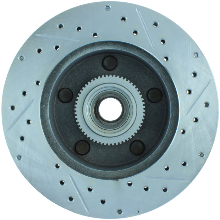 StopTech 227.65040R StopTech Select Sport Drilled and Slotted Brake Rotor; Front Right - Truck Part Superstore