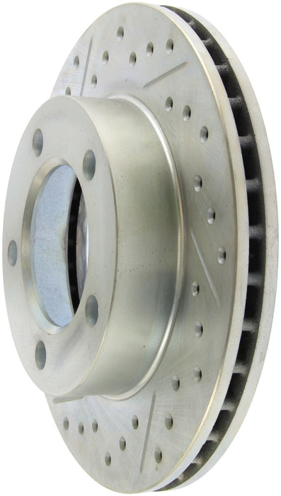 StopTech 227.65041R StopTech Select Sport Drilled and Slotted Brake Rotor; Front Right - Truck Part Superstore