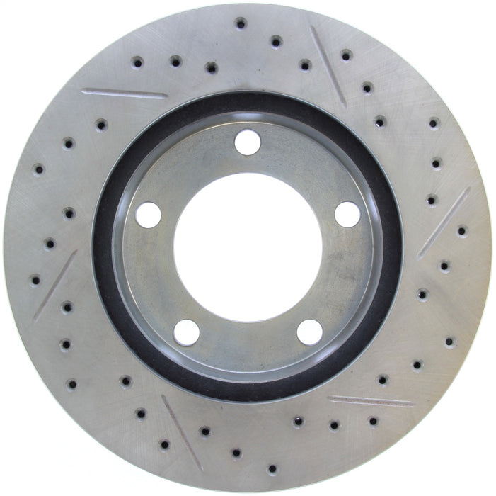 StopTech 227.65041R StopTech Select Sport Drilled and Slotted Brake Rotor; Front Right - Truck Part Superstore