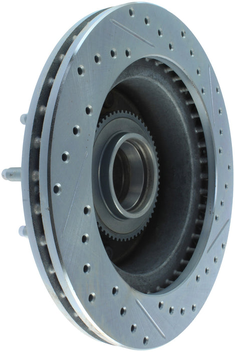 StopTech 227.65046R StopTech Select Sport Drilled and Slotted Brake Rotor; Front Right - Truck Part Superstore