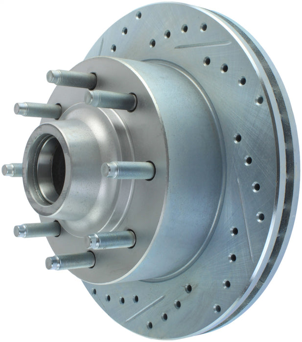 StopTech 227.65046R StopTech Select Sport Drilled and Slotted Brake Rotor; Front Right - Truck Part Superstore