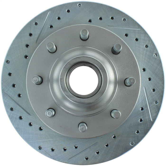 StopTech 227.65046R StopTech Select Sport Drilled and Slotted Brake Rotor; Front Right - Truck Part Superstore