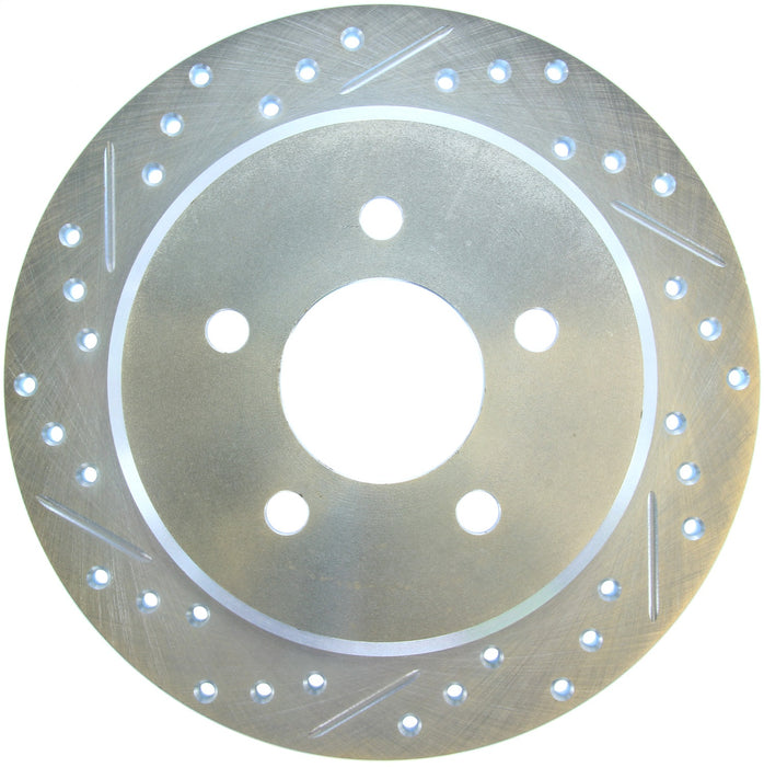 StopTech 227.65052R StopTech Select Sport Drilled and Slotted Brake Rotor; Rear Right - Truck Part Superstore