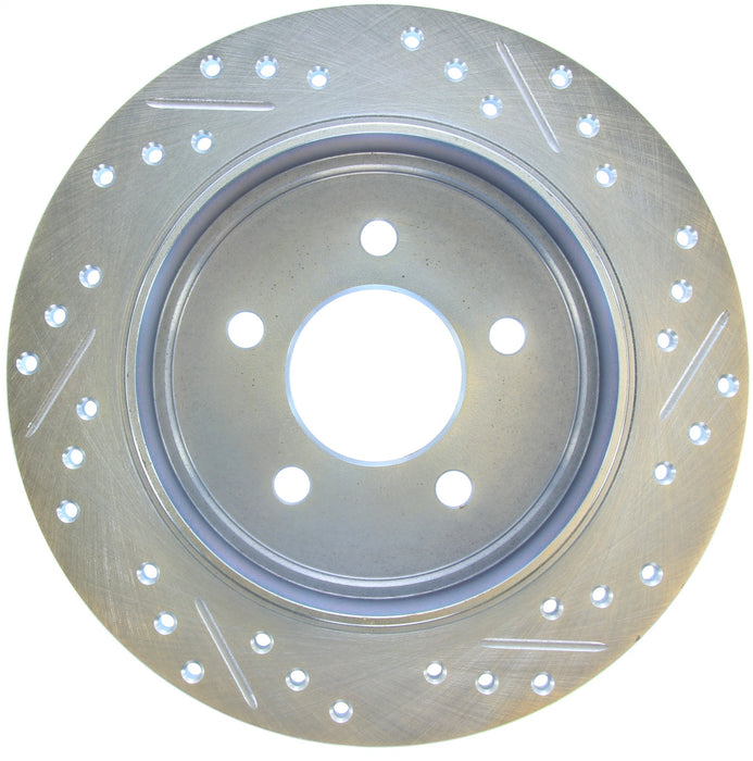StopTech 227.65052R StopTech Select Sport Drilled and Slotted Brake Rotor; Rear Right - Truck Part Superstore
