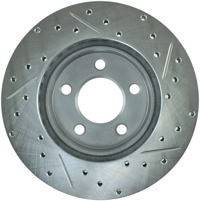 StopTech 227.65054R StopTech Select Sport Drilled and Slotted Brake Rotor; Front Right - Truck Part Superstore