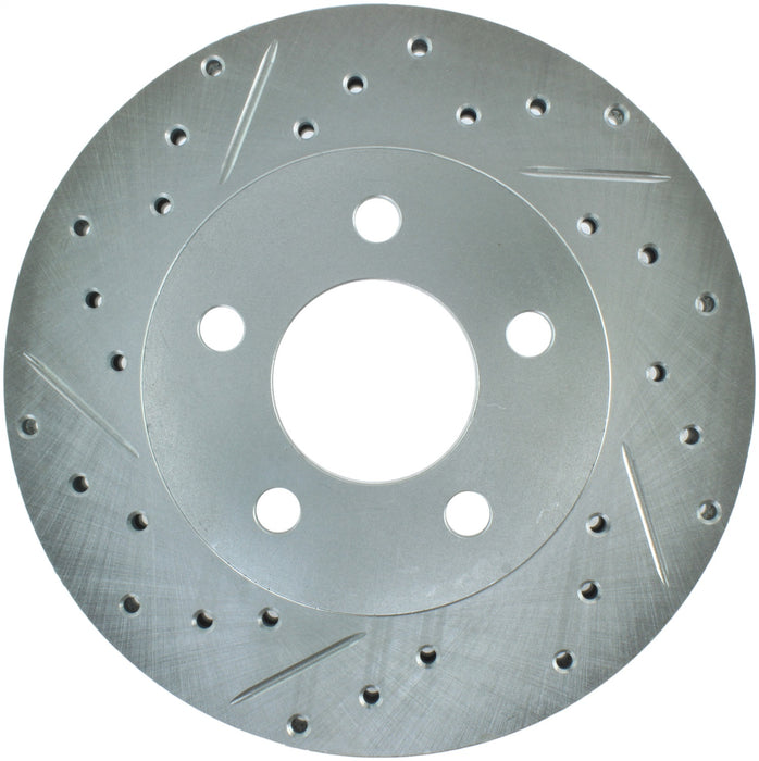 StopTech 227.65054R StopTech Select Sport Drilled and Slotted Brake Rotor; Front Right - Truck Part Superstore