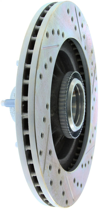 StopTech 227.65055R StopTech Select Sport Drilled and Slotted Brake Rotor; Front Right - Truck Part Superstore