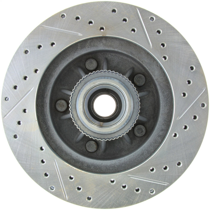 StopTech 227.65055R StopTech Select Sport Drilled and Slotted Brake Rotor; Front Right - Truck Part Superstore