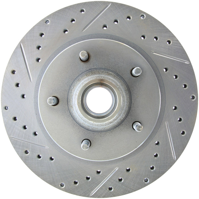 StopTech 227.65055R StopTech Select Sport Drilled and Slotted Brake Rotor; Front Right - Truck Part Superstore