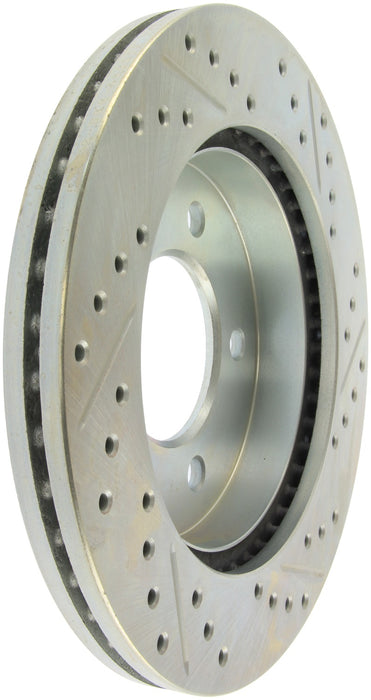 StopTech 227.65057R StopTech Select Sport Drilled and Slotted Brake Rotor; Front Right - Truck Part Superstore