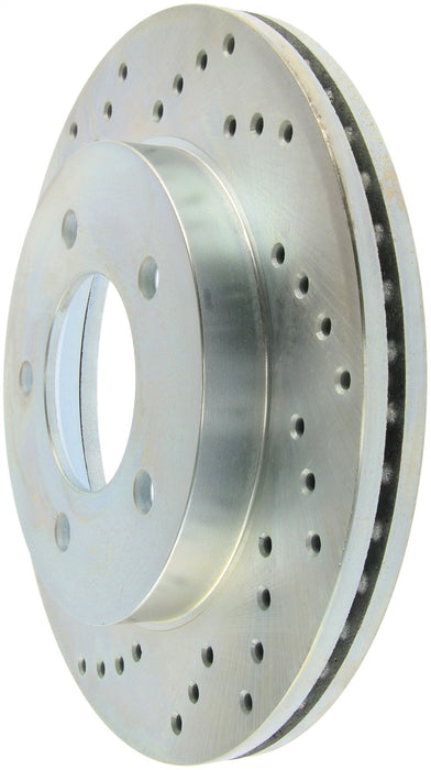 StopTech 227.65057R StopTech Select Sport Drilled and Slotted Brake Rotor; Front Right - Truck Part Superstore