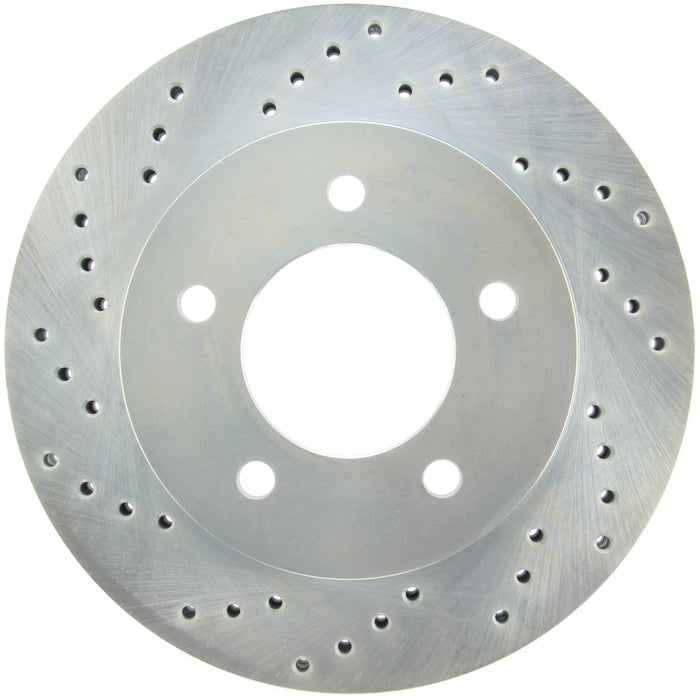 StopTech 227.65057R StopTech Select Sport Drilled and Slotted Brake Rotor; Front Right - Truck Part Superstore