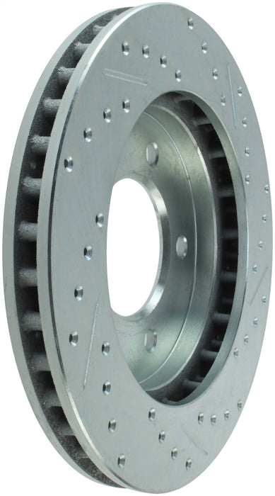 StopTech 227.65058R StopTech Select Sport Drilled and Slotted Brake Rotor; Front Right - Truck Part Superstore