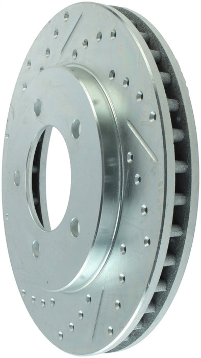 StopTech 227.65058R StopTech Select Sport Drilled and Slotted Brake Rotor; Front Right - Truck Part Superstore