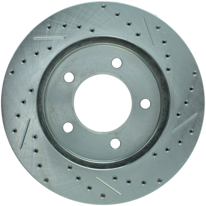StopTech 227.65058R StopTech Select Sport Drilled and Slotted Brake Rotor; Front Right - Truck Part Superstore
