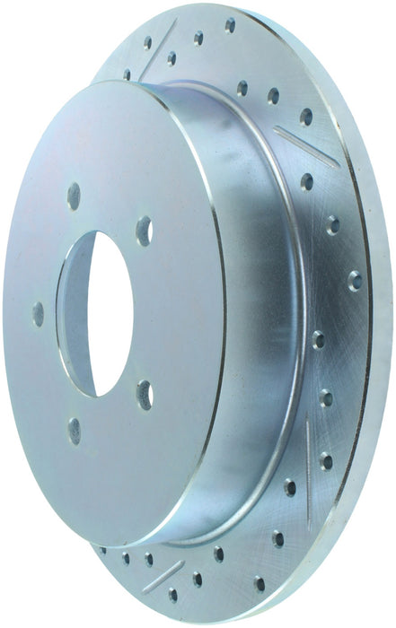 StopTech 227.65059R StopTech Select Sport Drilled and Slotted Brake Rotor; Rear Right - Truck Part Superstore