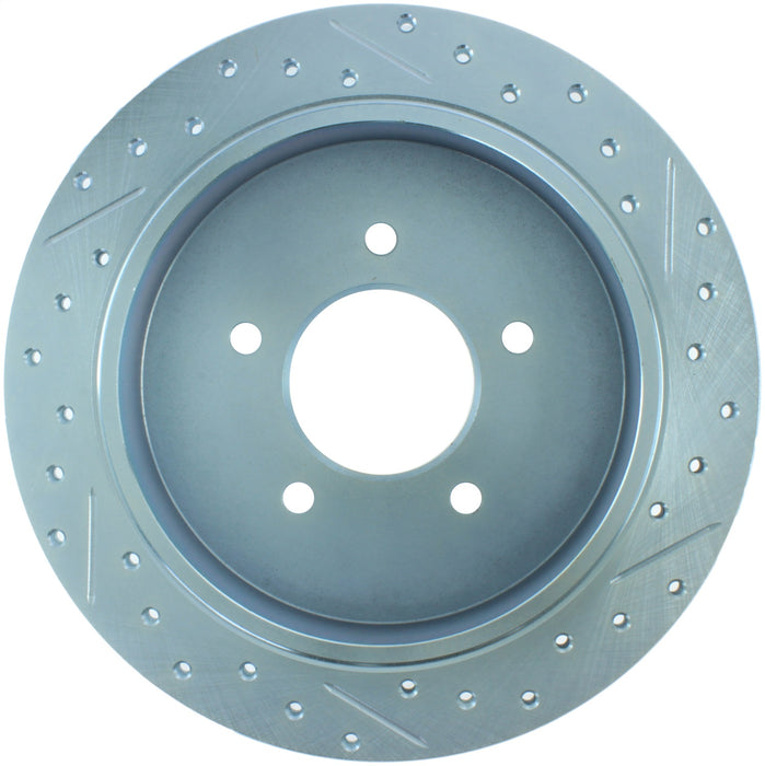 StopTech 227.65059R StopTech Select Sport Drilled and Slotted Brake Rotor; Rear Right - Truck Part Superstore
