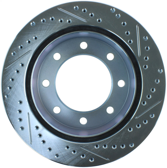 StopTech 227.65071R StopTech Select Sport Drilled and Slotted Brake Rotor; Rear Right - Truck Part Superstore