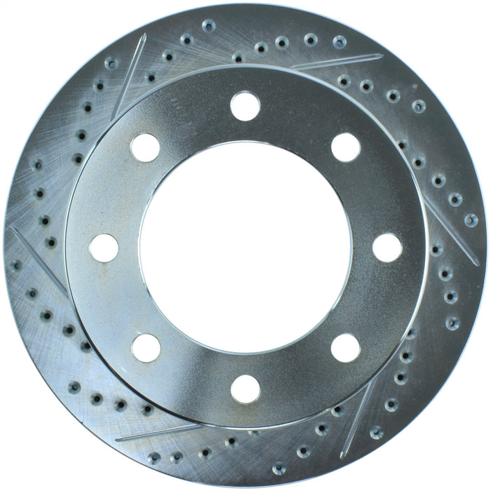 StopTech 227.65071R StopTech Select Sport Drilled and Slotted Brake Rotor; Rear Right - Truck Part Superstore