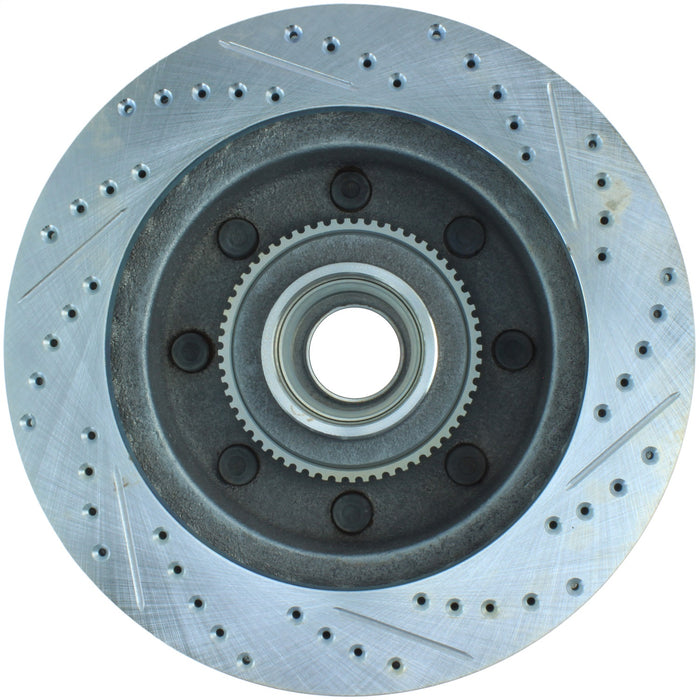 StopTech 227.65073R StopTech Select Sport Drilled and Slotted Brake Rotor; Front Right - Truck Part Superstore