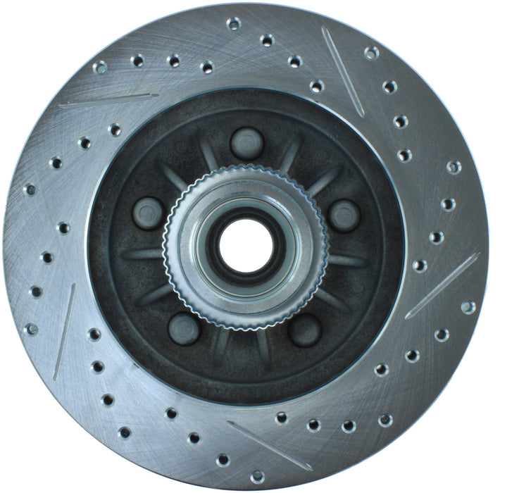 StopTech 227.65081R StopTech Select Sport Drilled and Slotted Brake Rotor; Front Right - Truck Part Superstore