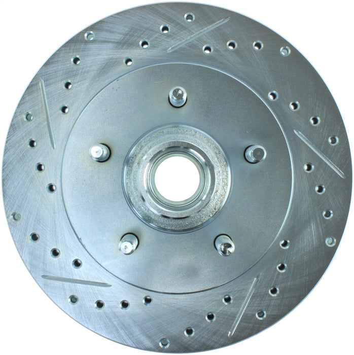 StopTech 227.65081R StopTech Select Sport Drilled and Slotted Brake Rotor; Front Right - Truck Part Superstore