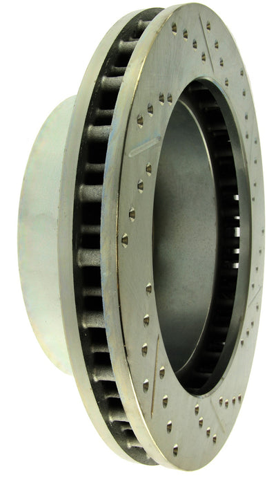 StopTech 227.65086R StopTech Select Sport Drilled and Slotted Brake Rotor; Front Right - Truck Part Superstore