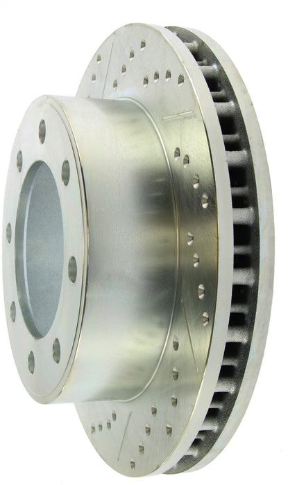 StopTech 227.65086R StopTech Select Sport Drilled and Slotted Brake Rotor; Front Right - Truck Part Superstore