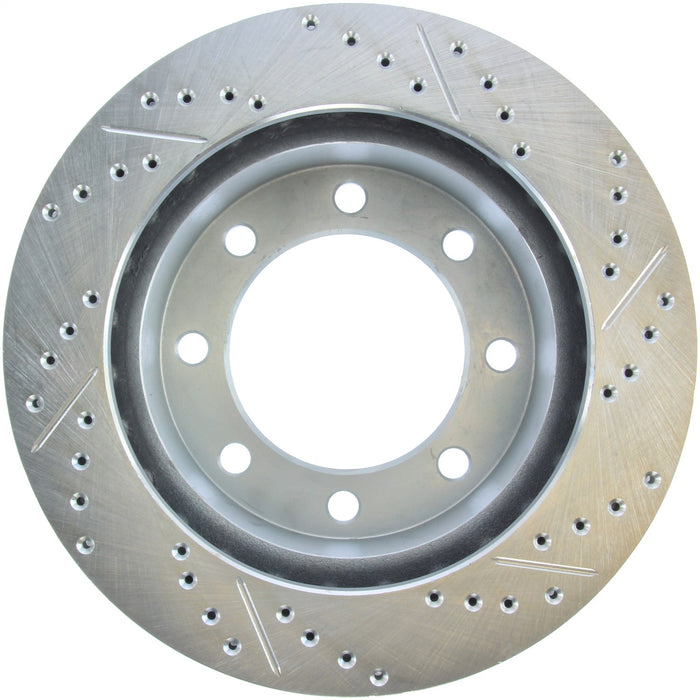 StopTech 227.65086R StopTech Select Sport Drilled and Slotted Brake Rotor; Front Right - Truck Part Superstore