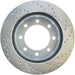 StopTech 227.65086R StopTech Select Sport Drilled and Slotted Brake Rotor; Front Right - Truck Part Superstore