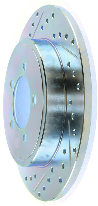 StopTech 227.65090R StopTech Select Sport Drilled and Slotted Brake Rotor; Rear Right - Truck Part Superstore