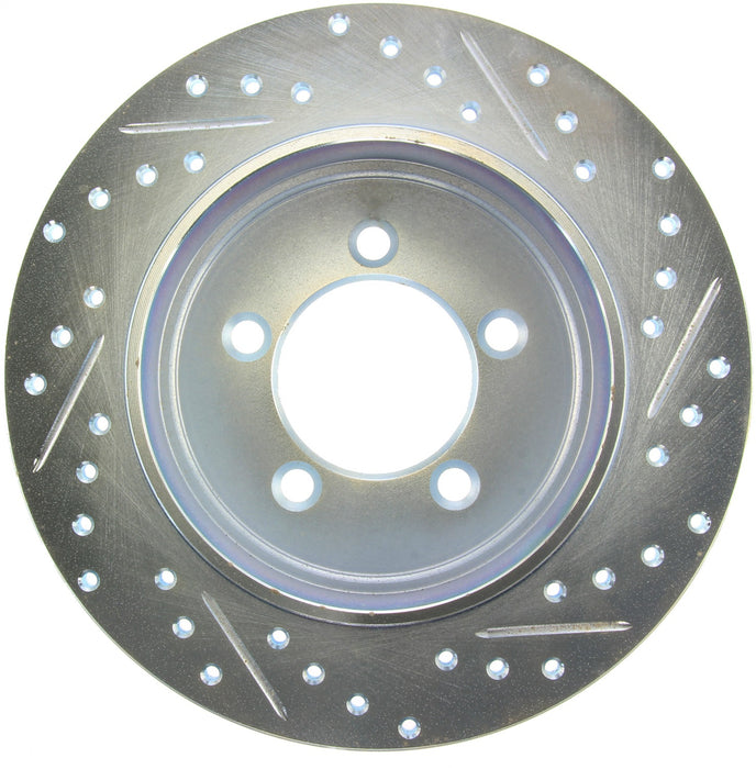 StopTech 227.65090R StopTech Select Sport Drilled and Slotted Brake Rotor; Rear Right - Truck Part Superstore