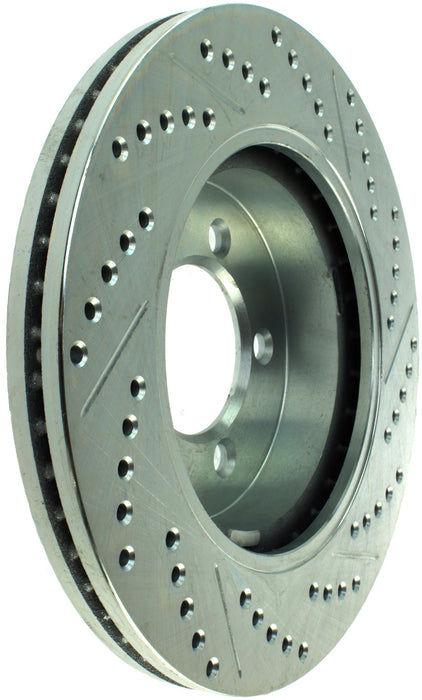 StopTech 227.65091R StopTech Select Sport Drilled and Slotted Brake Rotor; Front Right - Truck Part Superstore