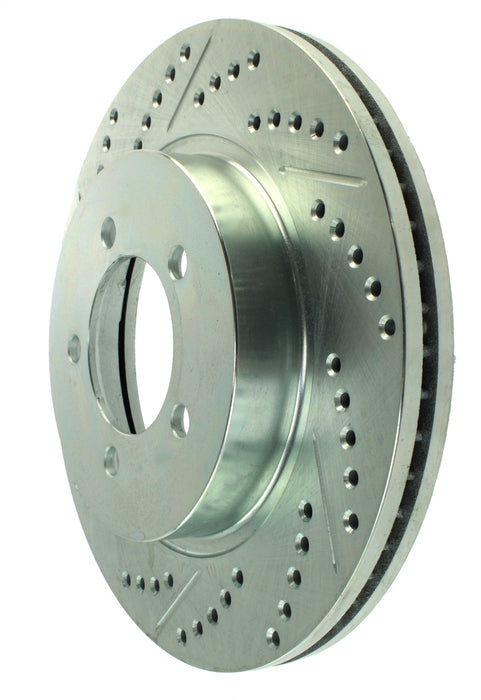 StopTech 227.65091R StopTech Select Sport Drilled and Slotted Brake Rotor; Front Right - Truck Part Superstore