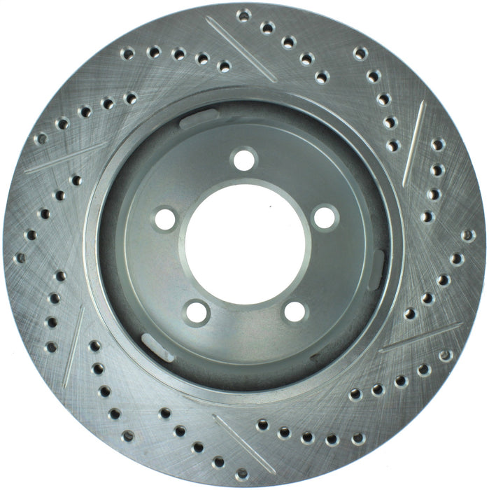 StopTech 227.65091R StopTech Select Sport Drilled and Slotted Brake Rotor; Front Right - Truck Part Superstore