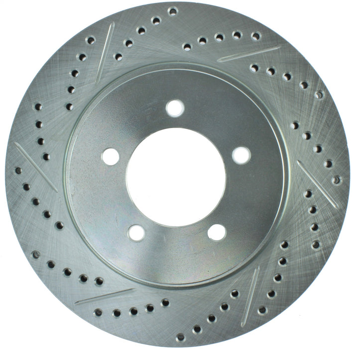 StopTech 227.65091R StopTech Select Sport Drilled and Slotted Brake Rotor; Front Right - Truck Part Superstore