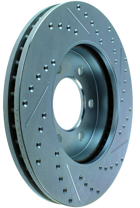 StopTech 227.65097R StopTech Select Sport Drilled and Slotted Brake Rotor; Front Right - Truck Part Superstore
