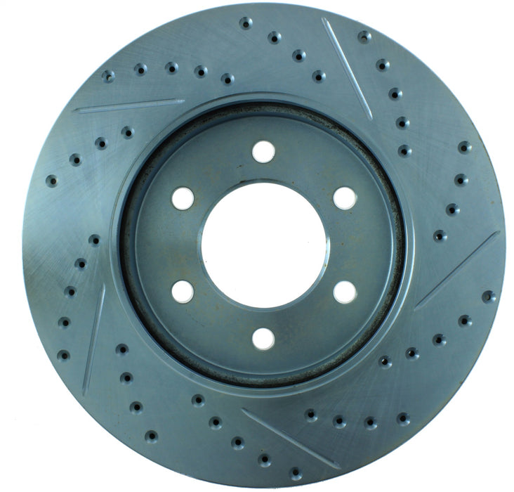 StopTech 227.65097R StopTech Select Sport Drilled and Slotted Brake Rotor; Front Right - Truck Part Superstore